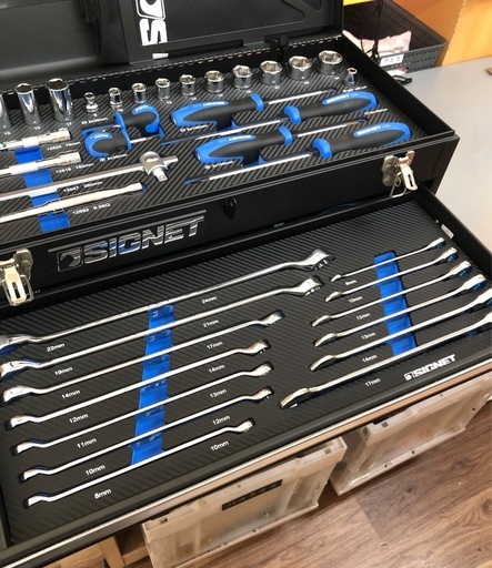 【店頭お渡し限定】(26-4-3)SIGNET　メカニックツールセット　50PC