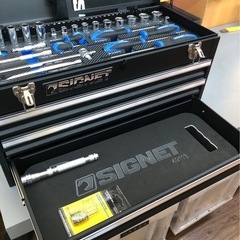 【店頭お渡し限定】(26-4-3)SIGNET　メカニックツールセット　50PCの画像