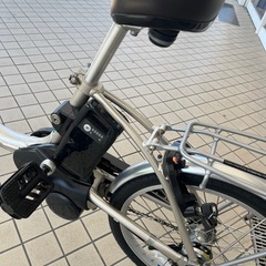 【4月7日まで】パナソニック[PANASONIC] ビビ・L・20「BE-ELL032」20インチ 2020年モデル 電動自転車 20インチ シルバーの画像