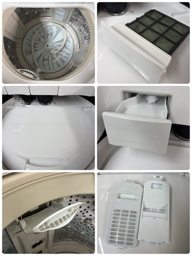 【?買取市場 6ヶ月保証 ジモティー限定価格】R082 ☀️ HITACHI 洗濯乾燥機 (洗濯：9.0㎏ 乾燥5.0㎏) 17年製 