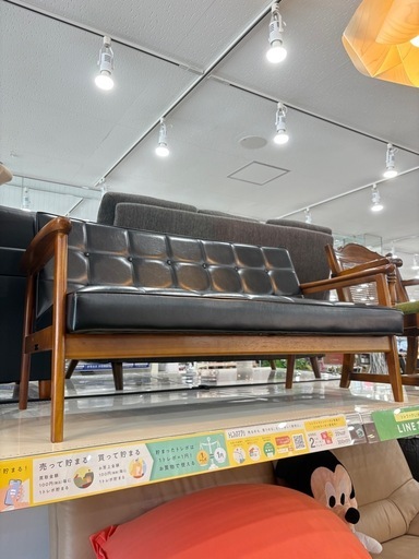 【トレファク高槻店】取りに来られる方限定！カリモク60の2シーターKチェアのご紹介です！