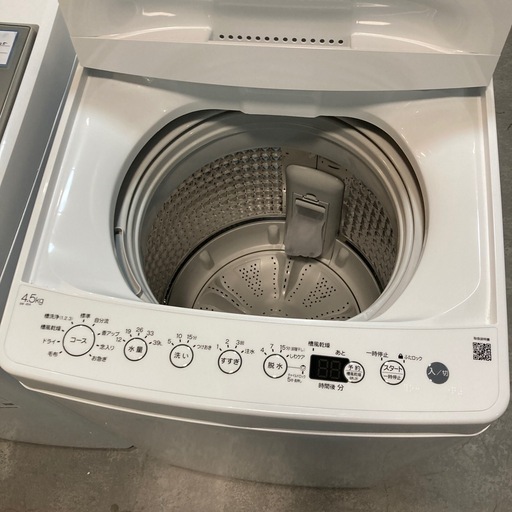 【ジモティー割】ハイアール 2024年製 4.5kg 洗濯機（ID2009）