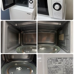 【🐤買取市場 6ヶ月保証】R408 ☀️2023-24年製の高年式♪ 生活家電3点セット SHARP / シャープ 冷蔵庫・洗濯機・電子レンジ ⭐動作確認済⭐クリーニング済の画像