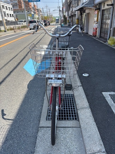 カゴ付き自転車26インチ