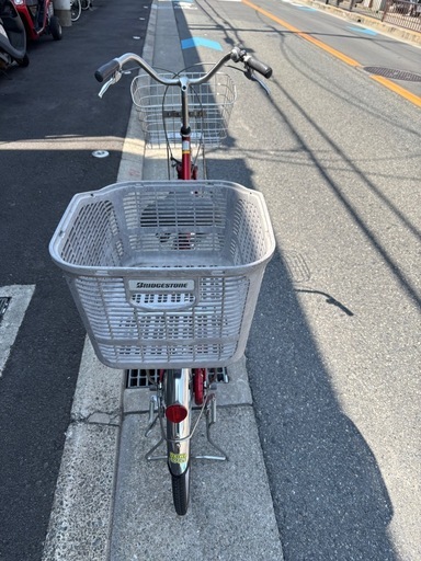 カゴ付き自転車26インチ