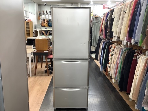 SHARP 3ドア冷蔵庫 SJ-W352B-N