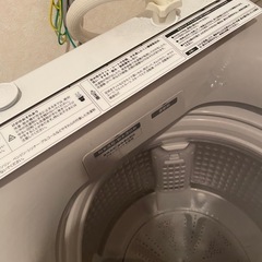 2025年購入美品　洗濯機　久留米市花畑の画像