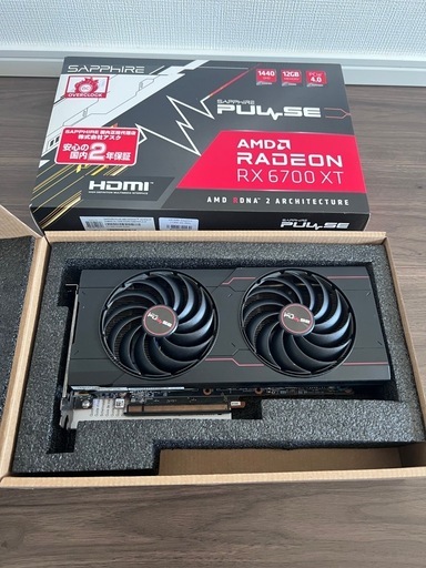 Sapphire RX6700XT 12GB美品