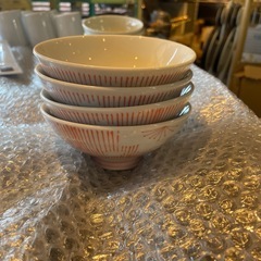 【引き取り限定】中古品　茶碗　4個セット
