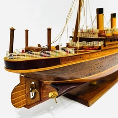 帆船模型　タイタニック　1m  TITANIC号　通電未確認の画像