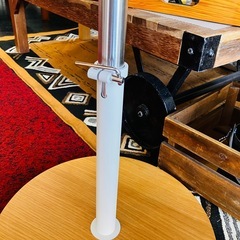 MUJI muji 無印　無印良品　サイドテーブル昇降式の画像