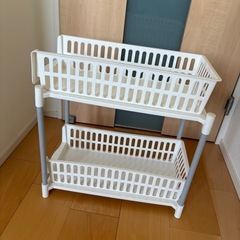 スライド式収納ワゴンの画像