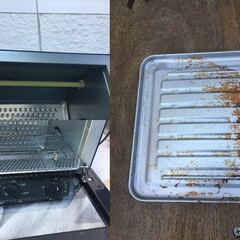 JM20964K 日立オーブントースターHTO-C3A2021年製＜幅：36cm 高さ：約21cm 奥行：約26cm ＞ 中古品【取りに来られる方限の画像