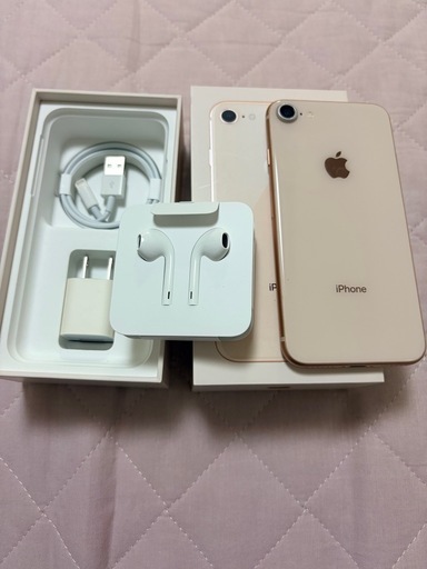 ⑦【極美品】iPhone 8 64GB / 純正バッテリー100% / 箱・付属品完備 / SIMフリー