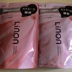 リノンストレートキープ シャンプートリートメント詰め替えセット保湿 まとまりの画像