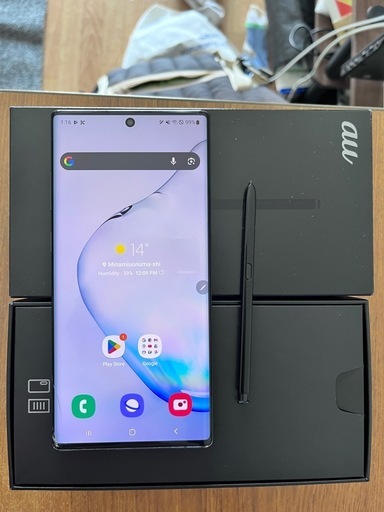 Galaxy Note10+ 256GB / 12GB RAM Aura Black 本体＋付属品あり