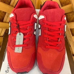 【愛品館 江戸川店】サンガッチョ にゅ～ず カーマインレッド SIZE:25.5CM 開封済み未使用品 スニーカー ID:107-052671-007の画像