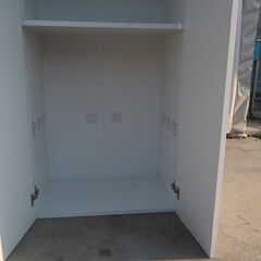 【引取限定】　収納庫　ＥＢコーティング収納庫　両開きの画像