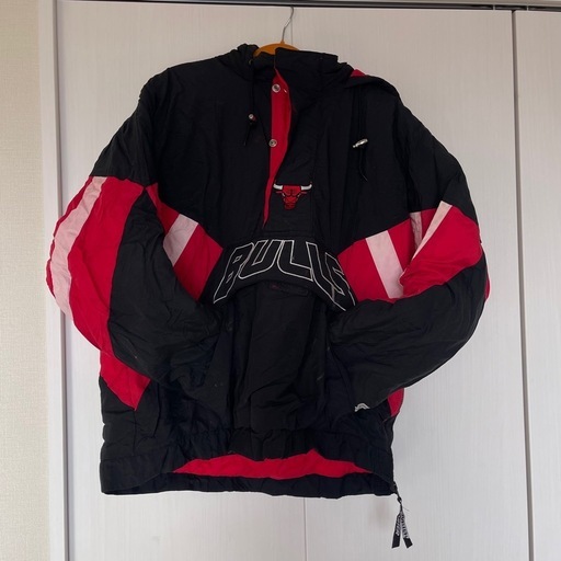 NBA CHICAGO BULLS ブルズ 中綿 ナイロンジャケット XL