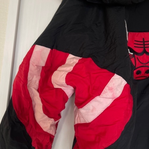 NBA CHICAGO BULLS ブルズ 中綿 ナイロンジャケット XL