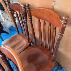 No.７　　ダイニングチェア　　アンティークの画像