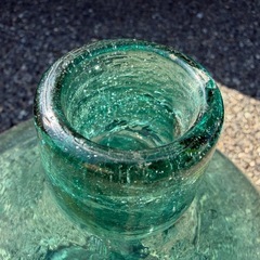 デミジョンボトル　アンティーク　昭和レトロ　ガーデニングの画像