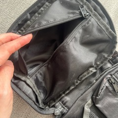 MARKS&WEB ブラック　ナイロントラベルポーチの画像