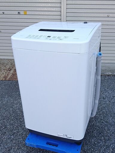 IRISI OHYAMA アイリスオーヤマ 全自動洗濯機 IAW-T451 2023年製 4.5㎏ 縦型 上開き ホワイト