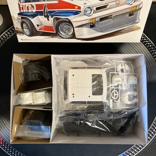 タミヤ1/10電動RCカーHONDAシティターボWR-02Cシャーシ　希少品