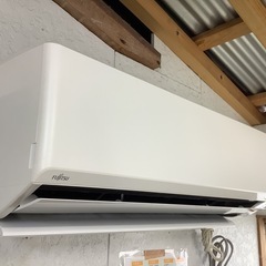 【幅約72.8cm/2017年製】標準工事費込み！富士通ゼネラル 8畳用 ルームエアコン AS-C25G-Wの画像