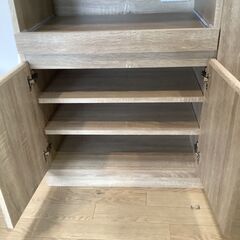 No.261　キッチンカウンター　レンジ台　　Walsh Lower A　ベガコーポレーション（豊橋市収集業務課リユース家具）の画像