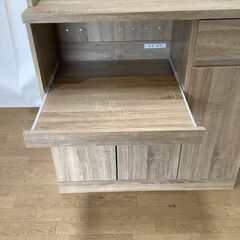 No.261　キッチンカウンター　レンジ台　　Walsh Lower A　ベガコーポレーション（豊橋市収集業務課リユース家具）の画像