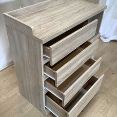 No.262　キッチンカウンター　レンジ台　　Walsh Lower B　ベガコーポレーション（豊橋市収集業務課リユース家具）の画像