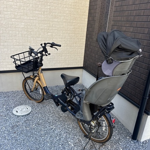 Panasonic ギュットクルームR EX 子乗せ電動自転車 16Ah 下野市　早い方優先