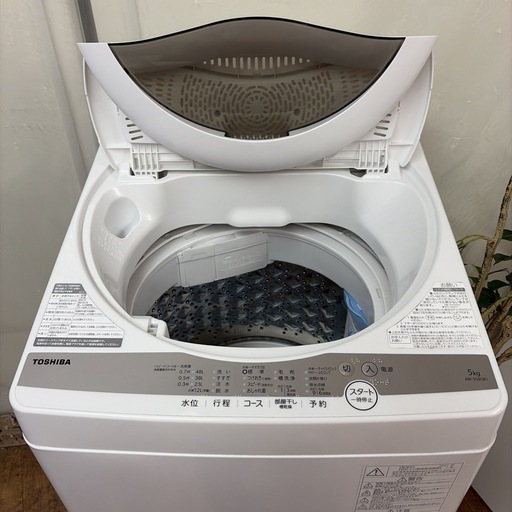 ?買取市場 6ヶ月保証】R721 ☀️ TOSHIBA / 東芝 洗濯機 （5.0㎏）21 