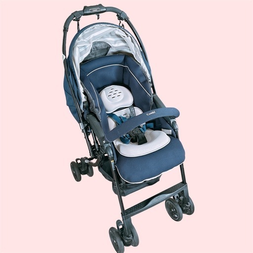 【美品】新生児から使用可能⭕️combi コンビ メチャカル ハンディ オート4キャス エッグショック