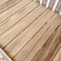 KATOJI　ベビーベッド（レギュラーハイタイプ）　マットレスおまけの画像