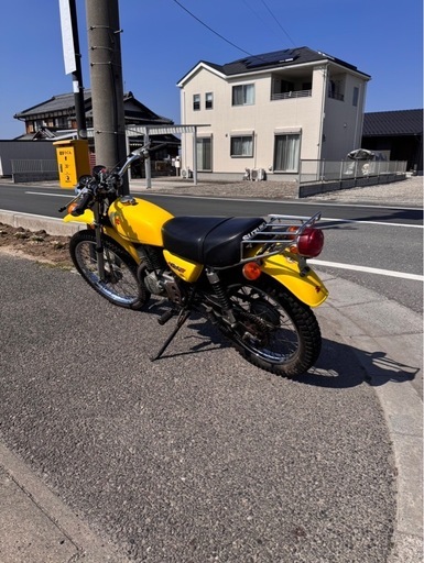 ハスラー125 TS125 2スト オフロード 旧車 ヴィンテージ レトロ　低走行　実働　バイク　