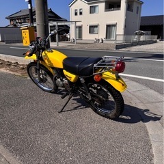 ハスラー125 TS125 2スト オフロード 旧車 ヴィンテージ レトロ　低走行　実働　バイク　の画像