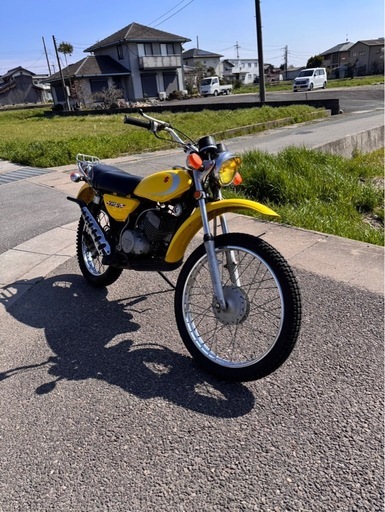 ハスラー125 TS125 2スト オフロード 旧車 ヴィンテージ レトロ　低走行　実働　バイク　