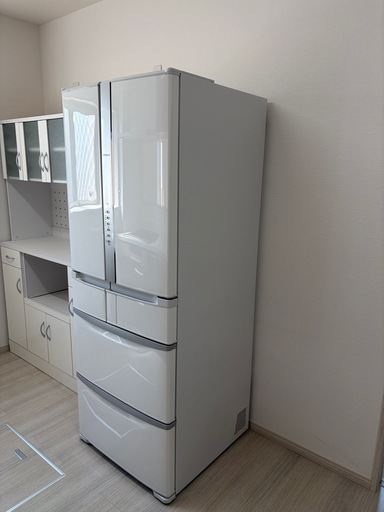 冷蔵庫　r-f51m2 美品　2017年製　日立　ファミリー
