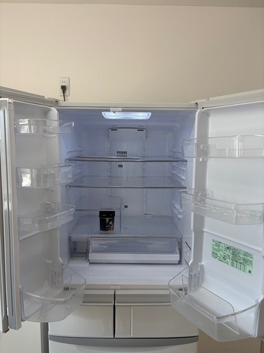 冷蔵庫　r-f51m2 美品　2017年製　日立　ファミリー