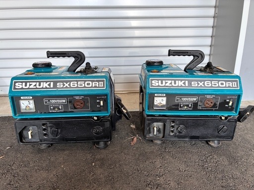 お取引中　ジャンク　発電機　SUZUKI SX650RⅡ 2台