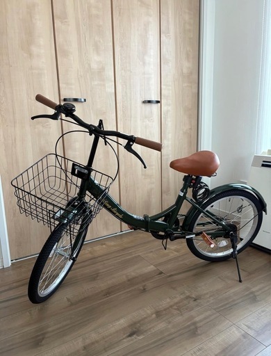 お洒落な折り畳み自転車【未使用※一回試乗したのみです】