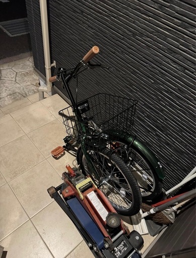 お洒落な折り畳み自転車【未使用※一回試乗したのみです】