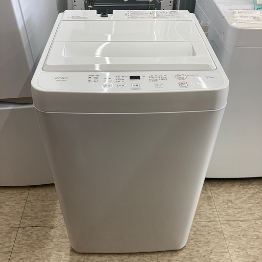【ジモティー割引で最大15％OFF⭐️】2024年製　 YWM-T55LW 5.5㎏　ヤマダオリジナル　RORO　洗濯機