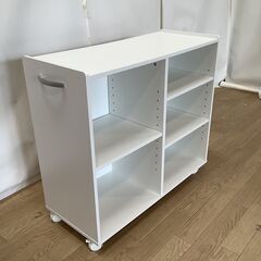 No.281　押し入れ収納　キャスター付き（豊橋市収集業務課リユース家具）の画像