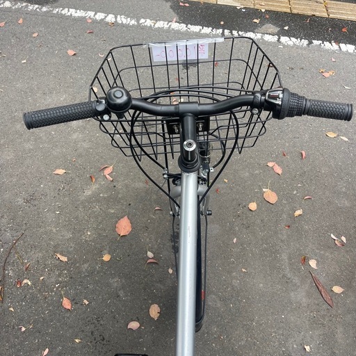 27インチシティサイクル　6段階変則ギア付き　オートライト付き　【リサイクルショップ道楽屋】