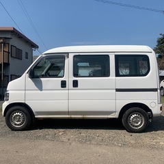 アクティバン 4WDプロ-A 28年式 検10.4 5MT フルタイム4WD 純正オーディオ マニュアルAC パワステ 積載350kg 黒ナンバー可の画像