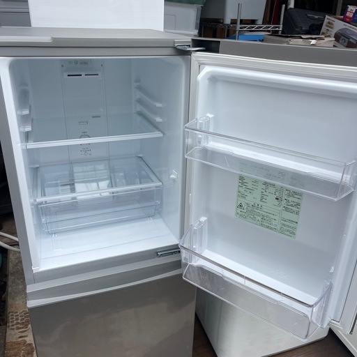 AQUA　2ドア冷蔵庫　2021年製　AQR－13K　一か月保証付き 【リサイクルショップ道楽屋】